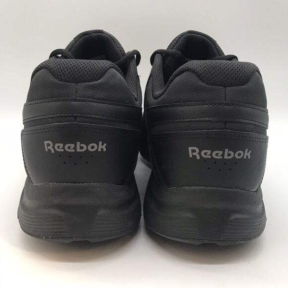 Reebok Walk Ultra 7 DMX Max Walking Shoe Men's 11.5 Black Lace Up Low Top Sneaks - Picture 4 of 13